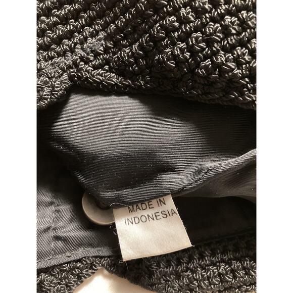 Womens The Sak Handbag Purse Hobo Shoulder Bag Lined Black See Details - Picture 7 of 9